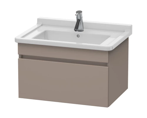 Тумба базальт матовый 65 см Duravit DuraStyle DS638704343
