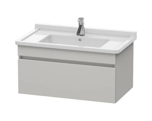 Тумба бетонно-серый матовый 80 см Duravit DuraStyle DS638800707