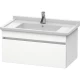 Тумба белый матовый 80 см Duravit DuraStyle DS638801818