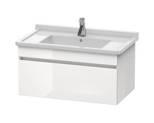 Тумба белый глянец 80 см Duravit DuraStyle DS638802222