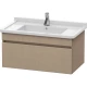 Тумба лен 80 см Duravit DuraStyle DS638807575