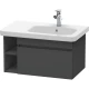 Тумба графит матовый 73 см Duravit DuraStyle DS639304949