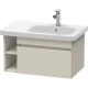 Тумба тауп матовый 73 см Duravit DuraStyle DS639309191