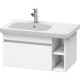 Тумба белый матовый 73 см Duravit DuraStyle DS639401818