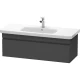 Тумба графит матовый 113 см Duravit DuraStyle DS639504949