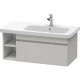 Тумба бетонно-серый матовый 93 см Duravit DuraStyle DS639600707