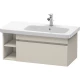 Тумба тауп матовый 93 см Duravit DuraStyle DS639609191