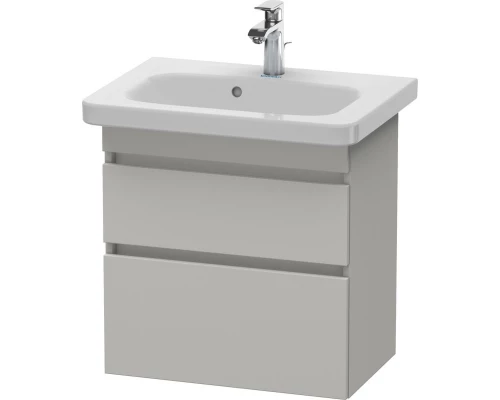 Тумба бетонно-серый матовый 58 см Duravit DuraStyle DS647900707