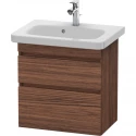 Тумба темный орех 58 см Duravit DuraStyle DS647902121