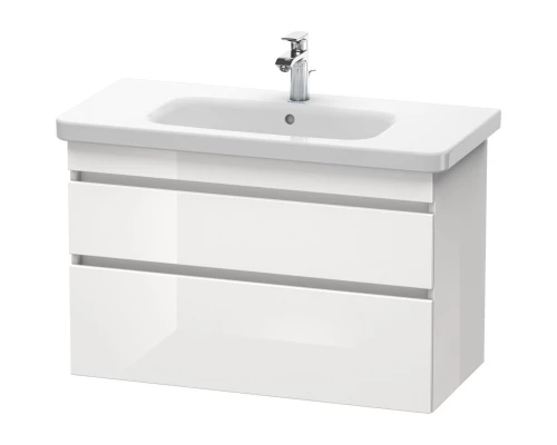 Тумба белый глянец 93 см Duravit DuraStyle DS648202222