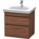 Тумба темный орех 60 см Duravit DuraStyle DS648302121