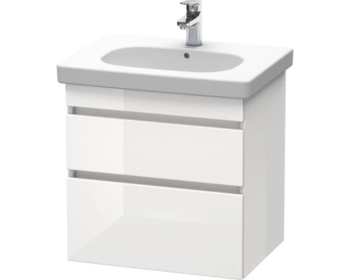Тумба белый глянец 60 см Duravit DuraStyle DS648302222