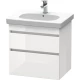 Тумба белый глянец 60 см Duravit DuraStyle DS648302222
