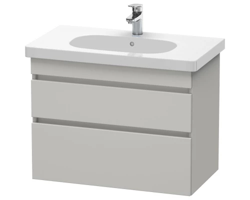 Тумба бетонно-серый матовый 80 см Duravit DuraStyle DS648400707