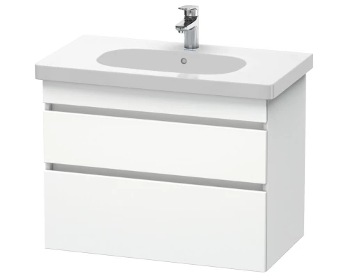 Тумба белый матовый 80 см Duravit DuraStyle DS648401818