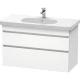 Тумба белый матовый 100 см Duravit DuraStyle DS648501818