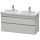 Тумба бетонно-серый матовый 115 см Duravit DuraStyle DS648600707