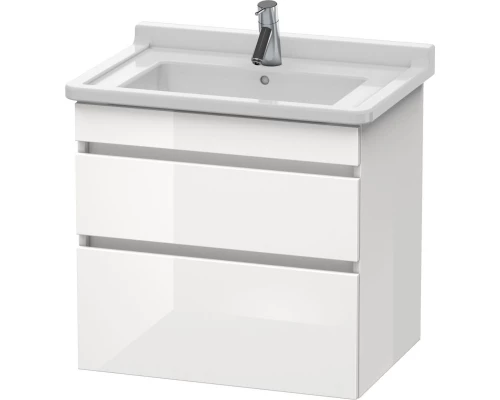 Тумба белый глянец 65 см Duravit DuraStyle DS648702222