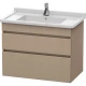 Тумба лен 80 см Duravit DuraStyle DS648807575