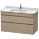 Тумба лен 100 см Duravit DuraStyle DS648907575