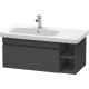 Тумба графит матовый 93 см Duravit DuraStyle DS639704949