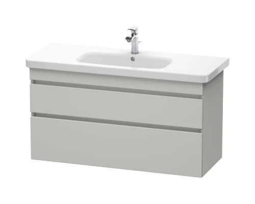 Тумба бетонно-серый матовый 113 см Duravit DuraStyle DS649500707