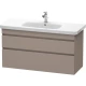 Тумба базальт матовый 113 см Duravit DuraStyle DS649504343