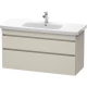 Тумба тауп матовый 113 см Duravit DuraStyle DS649509191