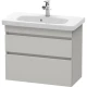 Тумба бетонно-серый матовый 73 см Duravit DuraStyle DS649900707