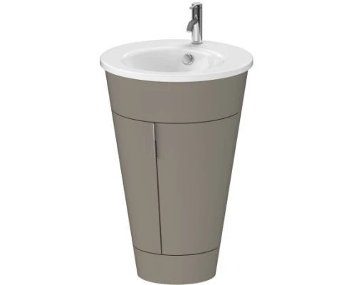 Тумба каменно-серый шелковисто-матовый 56 см Duravit Starck S1952009292