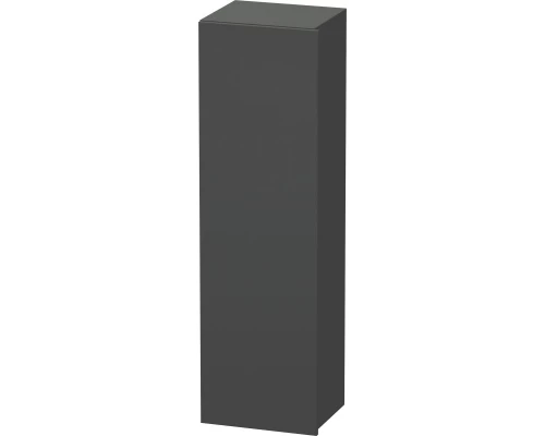 Пенал подвесной графит матовый L Duravit DuraStyle DS1219L4949