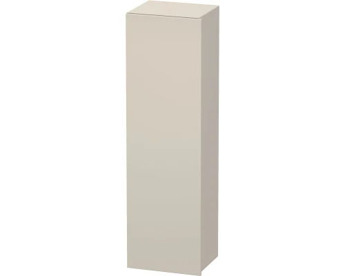 Пенал подвесной тауп матовый L Duravit DuraStyle DS1219L9191