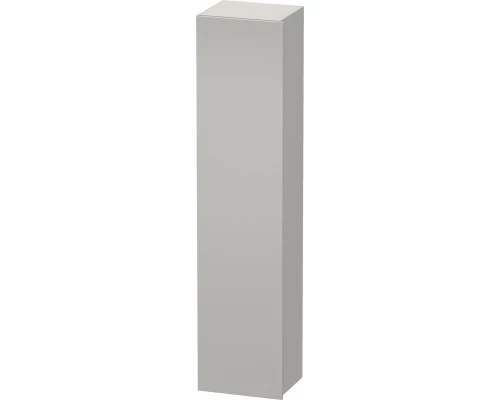 Пенал подвесной бетонно-серый матовый L Duravit DuraStyle DS1229L0707