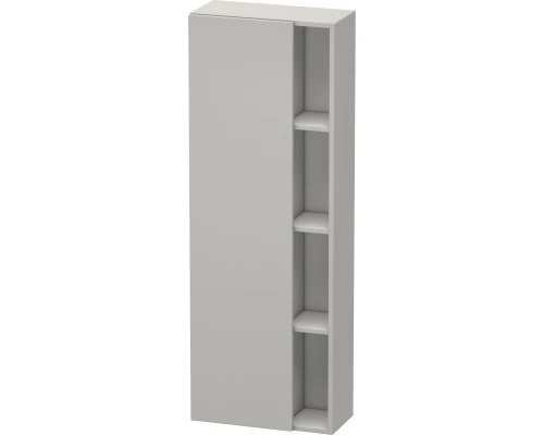 Пенал подвесной бетонно-серый матовый L Duravit DuraStyle DS1238L0707