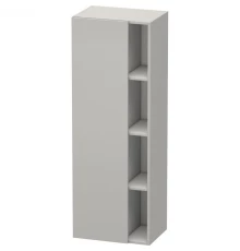 Пенал подвесной бетонно-серый матовый L Duravit DuraStyle DS1239L0707