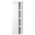 Пенал подвесной белый глянец L Duravit DuraStyle DS1249L2222