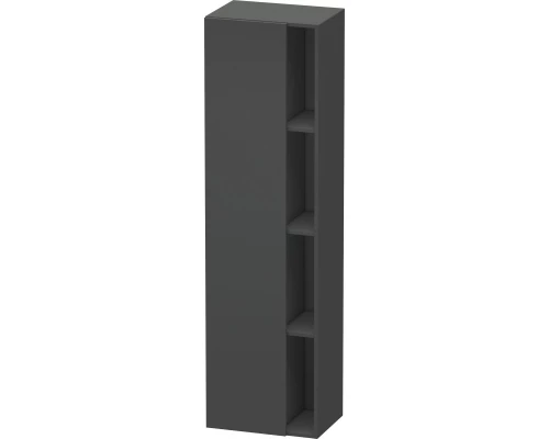 Пенал подвесной графит матовый L Duravit DuraStyle DS1249L4949