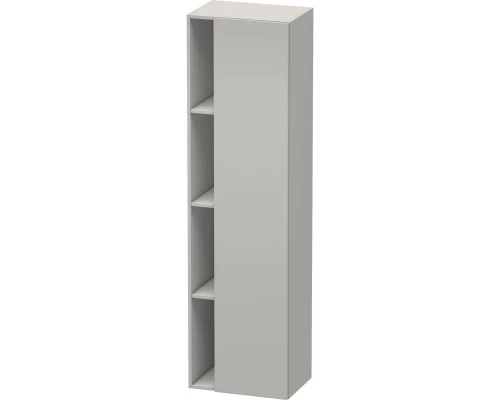 Пенал подвесной бетонно-серый матовый R Duravit DuraStyle DS1249R0707