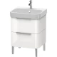 Тумба белый глянец 57,5 см Duravit Happy D.2 H2637102222