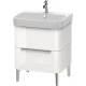 Тумба белый глянец 62,5 см Duravit Happy D.2 H2637202222