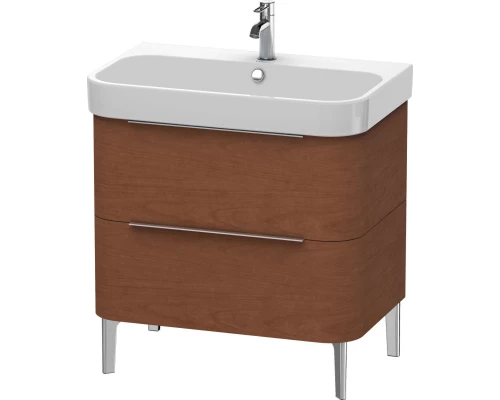 Тумба американский орех 77,5 см Duravit Happy D.2 H2637301313