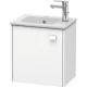 Тумба белый матовый 42 см Duravit Brioso BR4000L1818