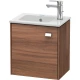 Тумба орех 42 см Duravit Brioso BR4000L1079