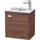 Тумба темный орех 42 см Duravit Brioso BR4000R1021