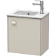 Тумба тауп матовый 42 см Duravit Brioso BR4000R9191