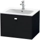 Тумба черный дуб 62 см Duravit Brioso BR400101016