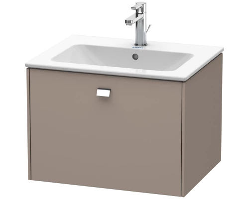 Тумба базальт матовый 62 см Duravit Brioso BR400101043