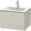 Тумба тауп матовый 62 см Duravit Brioso BR400109191