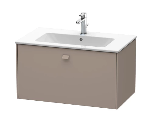 Тумба базальт матовый 82 см Duravit Brioso BR400204343
