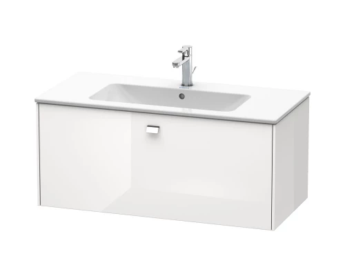 Тумба белый глянец 102 см Duravit Brioso BR400301022